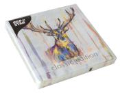 PAPSTAR Servietten Colourful Deer 20 Stück 33 x 33 cm bunt