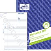 AVERY Zweckform Lieferscheinbuch A5 hoch 100 Bl. Recycling
