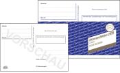Postkarte mit Platz für Absender und Identcode-Label. Enthält Hinweise für Zusatzleistungen.