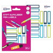 AVERY Zweckform Stift-Aufkleber 30 Etiketten / 2 Bögen