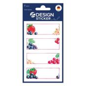 AVERY Zweckform Haushaltsetiketten 3 Bögen bunt