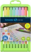 SCHNEIDER Fineliner Line-Up Pastell 8 Stück mehrere Farben