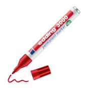 edding 3000 - Permanent Marker, rot 