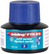 EDDING Nachfülltinte FTK25 für Flipchartmarker 25 ml blau