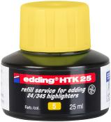 EDDING Nachfülltinte HTK25 für Textmarker 25 ml gelb