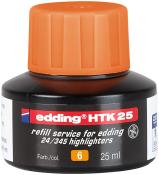 EDDING Nachfülltinte HTK25 für Textmarker 25 ml orange