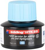 EDDING Nachfülltinte HTK25 für Textmarker 25 ml hellblau