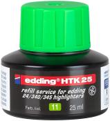 EDDING Nachfülltinte HTK25 für Textmarker 25 ml hellgrün