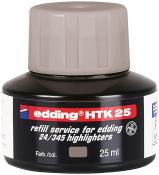 EDDING Nachfülltinte HTK25 für Textmarker 25 ml grau