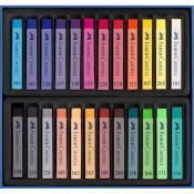 FABER-CASTELL Softpastellkreiden 24 Stück mehrere Farben