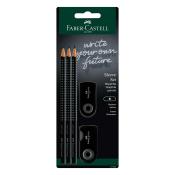 FABER-CASTELL Schul-Set Sleeve schwarz