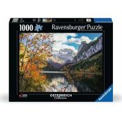 RAVENSBURGER Puzzle Vorderer Gosausee 1000 Teile bunt