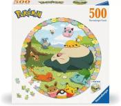 RAVENSBURGER Puzzle Blumige Pokémon 500 Teile bunt