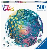 RAVENSBURGER Puzzle Circle of Colors Ocean & Submarine 500 Teile bunt