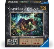 RAVENSBURGER Puzzle In der Drachenhöhle 759 Teile bunt 