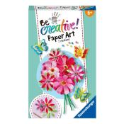 RAVENSBURGER Bastel-Set BeCreative Mini Paper Art Blumen & Schmetterlinge