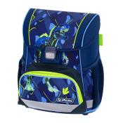 HERLITZ Schultaschenset Loop Plus T-Rex Explorer 4-teilig blau
