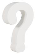 RAYHER MDF-Symbol ? 11 cm weiß