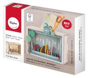 RAYHER 3D-Geschenkbox aus Holz Birthday 13 Teile natur