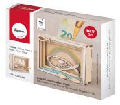 RAYHER 3D-Geschenkbox aus Holz Fisch 13 Teile natur