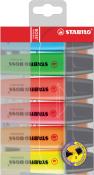 STABILO Textmarker BOSS ORIGINAL 6er Pack mehrfarbig