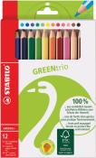 STABILO Umweltfreundliche Buntstifte GREENtrio 12er Pack