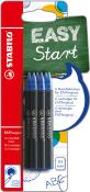 Packung mit sechs blauen Nachfüllminen für den Stabilo EASYoriginal. Die Minen haben eine Strichstärke von 0,5 mm.