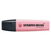 STABILO Textmarker BOSS ORIGINAL Pastel rosiges Rouge