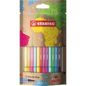 STABILO Filzstift Pen 68 Mini #my design 12er Pack 