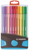 STABILO Fasermaler Pen 68 Colorparade 20er Tischset