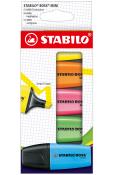 STABILO Textmarker BOSS MINI 5er Pack mehrfarbig