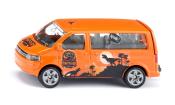 SIKU VW Multivan mit Dino-Stickern orange