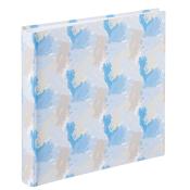Jumbo-Album Wishy-Washy 30 x 30 cm 100 weiße Seiten blau