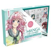 TOPP Adventkalender Manga zeichnen mit Workbook, Anleitung und Material