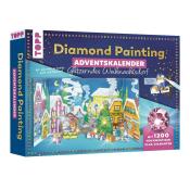 TOPP Diamond Painting Adventskalender Glitzerndes Weihnachtsdorf
