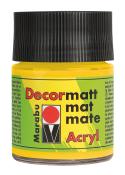 MARABU Acrylfarbe Decormatt Acryl 50 ml mittelgelb