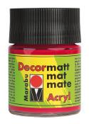 MARABU Acrylfarbe Decormatt Acryl 50 ml kirschrot