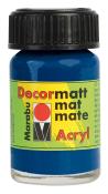 MARABU Acrylfarbe Decormatt Acryl 15 ml dunkelblau