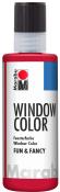 MARABU Window Color Fun & fancy 80 ml kirschrot