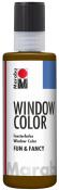 MARABU Window Color Fun & fancy 80 ml dunkelbraun
