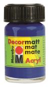 MARABU Acrylfarbe Decormatt Acryl 15 ml dunkelviolett