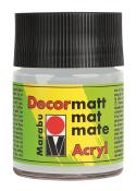 MARABU Acrylfarbe Decormatt Acryl 50 ml silber metallic