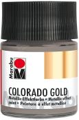 MARABU Metallic-Effektfarbe Colorado Gold 50 ml anthrazit
