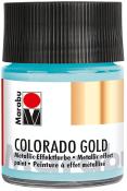 MARABU Metallic-Effektfarbe Colorado Gold 50 ml blau-silber