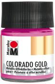 MARABU Metallic-Effektfarbe Colorado Gold 50 ml rosa