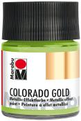 MARABU Metallic-Effektfarbe Colorado Gold 50 ml hellgrün