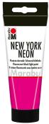 Tube mit fluoreszierender schwarzer Farbe. Farbe: leuchtendes Pink. Marke: Marabu. Geeignet für Schwarzlicht.