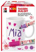 MARABU Kids Tassen-Malset Mia inkl. 2 Porcelain-Glas Painter