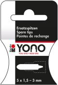 Marabu Marker Ersatzspitzen YONO 1,5 - 3 mm 5 Stück