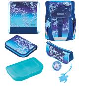 HERLITZ Schultaschenset Filo Lght XL Blue Ice 5-teilig blau